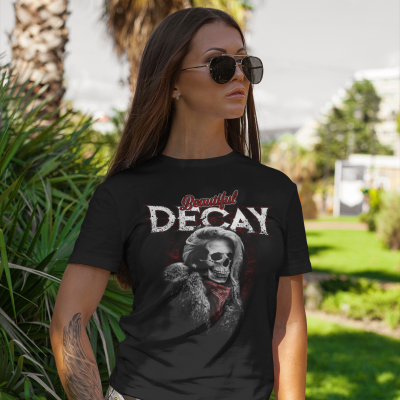 T-Shirt Psycho Industries --Decay-- black