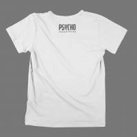 T-Shirt Psycho Industries --Hello-- white