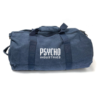 Psychowear Vintage Canvas Barrel Bag blau --Psycho Industries--
