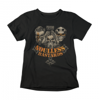 T-Shirt Psycho Industries --Soulless Bastards-- black