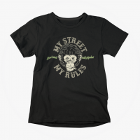 T-Shirt Psycho Industries --Monkey-- black